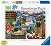 Ravensburger Puzzle 16442 - Après-Ski - 500 Teile Large Pieces, Puzzlespaß mit größeren Puzzleteilen für die ganze Familie, Spiele