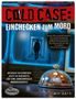 "COLD CASE: Einchecken zum Mord. Untersucht das Verbrechen, sichert die Beweismittel. Blauer Gang mit Silhouette.", Spiele
