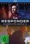 "The Responder", komplette Staffeln 1+2, FSK ab 12. Oben ein nachdenklicher Mann, unten zwei Polizisten in Uniform., 4 Blu-ray Discs