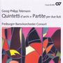 Georg Philipp Telemann (1681-1767): Partien TWV 39 Nr.1 & 2 f.2 Lauten, CD