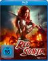 „Red Sonja“, FSK 16, eine rothaarige Kriegerin mit Schwert vor brennender Stadt im Hintergrund., Blu-ray Disc