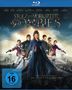 "Stolz und Vorurteil & Zombies", Blu-ray Cover. Hauptfiguren in viktorianischer Kleidung, bereit zum Kampf.