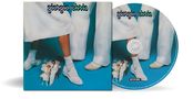 Text: "giorgio and chris" und "LOVE'S IN YOU, LOVE'S IN ME". Ein Plattencover zeigt Beine in weißen Outfits und Schuhe., CD