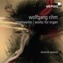 Wolfgang Rihm (geb. 1952): Orgelwerke, CD