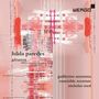 Text: "hilda paredes, altazor, guillermo anzorena, ensemble aventure, nicholas reed, WERGO." Illustration mit abstrakten Formen in Rosa und Rot., CD
