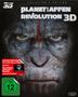 Matt Reeves: Planet der Affen: Revolution (3D & 2D Blu-ray), BR,BR