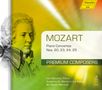 Wolfgang Amadeus Mozart: Klavierkonzerte Nr.20,23-25, CD,CD