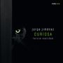 „jorge jiménez, CURIOSA, tercia realidad“ auf dunklem Hintergrund mit grünem Katzenauge und Logo „note one“., CD