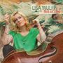 Lisa Wulff - Hand auf's Herz. Eine Frau in Grün vor einem abstrakten Hintergrund mit einem Cello., CD