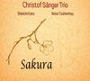 "Christof Sänger Trio", "Shinichi Kato", "Rena Toshimitsu", "Sakura". Illustration mit Kirschblütenzweig., CD