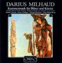 Darius Milhaud (1892-1974): Kammermusik für Bläser & Klavier, CD