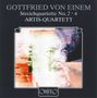 Gottfried von Einem: Streichquartette Nr.2 & 4, CD