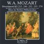 Wolfgang Amadeus Mozart: Divertimenti KV 213,240,252,253,270, CD