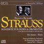 Richard Strauss (1864-1949): Hornkonzerte Nr.1 & 2, CD