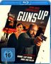 "GUNS UP", Kevin James, Christina Ricci, Action-Szene vor einem Diner, Mann mit Waffe, FSK 16.