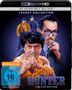 "4K ULTRA HD + BLU-RAY™, LEGACY COLLECTION, Action Hunter. Illustration mit Männern in Kampfpose, einer mit Brille.", 1 Ultra HD Blu-ray und 1 Blu-ray Disc