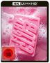 "4K ULTRA HD", "FSK ab 18". Rosa Seifenstück mit "FIGHT CLUB" Relief, umgeben von Schaum., 1 Ultra HD Blu-ray und 1 Blu-ray Disc