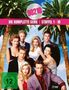 "Die komplette Serie | Staffel 1-10" und "FSK 12 freigegeben". Acht Personen vor Palmen., 71 DVDs