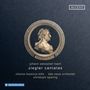 "johann sebastian bach ziegleR cantatas" mit einem Porträt einer Büste im Profil und Logo von ACCENT oben., CD