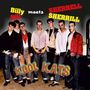 "Billy Bill meets Sherrell Sherrill" oben, "Kool Kats" unten. Junge Männer in Retro-Kleidung stehen in einer Reihe., CD