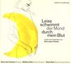 Tobias Rank (20.Jh.): Leise schwimmt der Mond durch mein Blut, CD