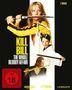 Text: "KILL BILL: THE WHOLE BLOODY AFFAIR", "FSK ab 18", "2 DISCS". Drei Menschen mit Schwertern in Kampfposen., 2 Blu-ray Discs
