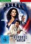 Text: "Goodbye und Amen", Akteure: Tony Musante, Claudia Cardinale, John Forsythe. Illustration zeigt bewaffnete Person., DVD