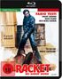 Text: "Cine Italia 03", "Il grande Racket", "Rackett bei Anruf Mord", "Fabio Testi", "FSK 18", "Ein Film von Enzo G. Castellari".  
Ein Mann mit Waffe steht über einem liegenden Mann.