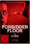 Oben steht "Pete Davidson". Großer Text: "FORBIDDEN FLOOR THE HOME". Unten links FSK 16. Rotes Bild, Mann und Spritze., DVD