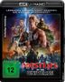 „Legenden werden nicht geboren, sie werden geschmiedet.“ Menschen und Kreaturen in actionreicher Pose, Titel: „Masters of the Universe“., 1 Ultra HD Blu-ray und 1 Blu-ray Disc