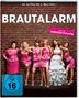 Text: "BRAUTALARM", "Inklusive UNRATED-Fassung", "FSK ab 16 freigegeben". Fünf Frauen in pinken Kleidern vor Ziegelwand., Ultra HD Blu-ray