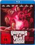 "VAMPIRES OF THE VELVET LOUNGE" steht in weißer Schrift. Frau mit blutroten Augen im Vordergrund, umgeben von Vampiren., Blu-ray Disc