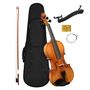 : Violin Set 1/4 (incl. case black, bow, rosin), Div.