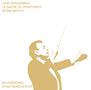 IGOR STRAVINSKY, LE SACRE DU PRINTEMPS, ZUBIN MEHTA. Ein stilisiertes, goldenes Porträt eines Dirigenten.