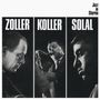 "ZOLLER KOLLER SOLAL" und "Jazz in Stereo" sind in großen Lettern geschrieben, daneben drei Fotos von Musikern in Aktion.