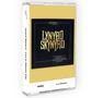 "Lynyrd Skynyrd - Live in Atlantic City" in goldener Schrift auf schwarzem Hintergrund, gelber Umschlag, Kassette., MC