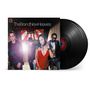 "The Brand New Heavies Get Used To It"; vier Personen posieren modisch vor einer rot-weiß gemusterten Wand., 2 LPs