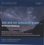 : Nur wer die Sehnsucht kennt...Eine Beethoven-Hommage (Kompositionen zum Beethoven-Jahr), CD