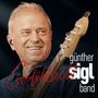 Text: "Gefühlsecht, günther sigl band." Ein älterer Mann lächelt und spielt Bass., CD
