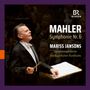 Mahler Symphonie Nr. 6; Mariss Jansons; Symphonieorchester des Bayerischen Rundfunks. Dirigent vor Orchester.