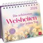 : Postkartenkalender 2026: Die schönsten Weisheiten für jeden Tag, KAL