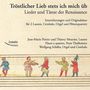 Tröstlicher Lieb stets ich mich üb - Lieder & Tänze der Renaissance, CD