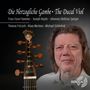 "Die Herzögliche Gambe • The Ducal Viol", Musikernamen oben, unten ein Mannsbild und eine Gambenansicht mit Schnitzerei rechts., CD