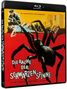 "Die Rache der schwarzen Spinne" steht in großen weißen Lettern auf einem roten Hintergrund mit einer großen schwarzen Spinne., Blu-ray Disc