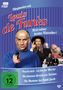 Filmjuwelen mit Louis de Funès. Drei seiner besten Klassiker: "Hasch mich - ich bin der Mörder", "Die dummen Streiche der Reichen", "Die Abenteuer des Rabbi Jacob". FSK ab 12 freigegeben. Vordergrund: Ein Mann in blauem Pullover mit ernstem Gesichtsausdruck und ausgestreckter Hand. Hintergrund mit verschiedenen humorvollen Szenen., 3 DVDs
