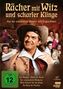 „Rächer mit Witz und scharfer Klinge“ und vier Mantel- und Degen-Filme. FSK 12. Ein Mann mit Hut im Vordergrund., 4 DVDs