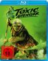 "The Toxic Avenger", FSK ab 18. Eine grüne Kreatur mit Keule, umgeben von leuchtendem Nebel. Blu-ray-Hülle.