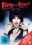 „Elvira: Mistress of the Dark & Elvira II: Haunted Hills“ Double-Feature, FSK ab 16. Frau mit schwarzem Haar, Überraschung., 2 DVDs