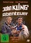 "John Klings Abenteuer", Hellmut Lange, Uwe Friedrichsen, FSK 12, ZDF-Serie. Zwei Männer mit Pistolen im Wald., 4 DVDs