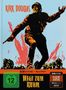 Text: "Kirk Douglas", "4K Ultra HD + Blu-ray", "FSK ab 12 freigegeben", "Wege zum Ruhm". Illustration: Mann mit Helm und Soldaten im Hintergrund., Ultra HD Blu-ray